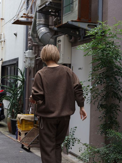 VOO CREW KNITSAW / Coffee