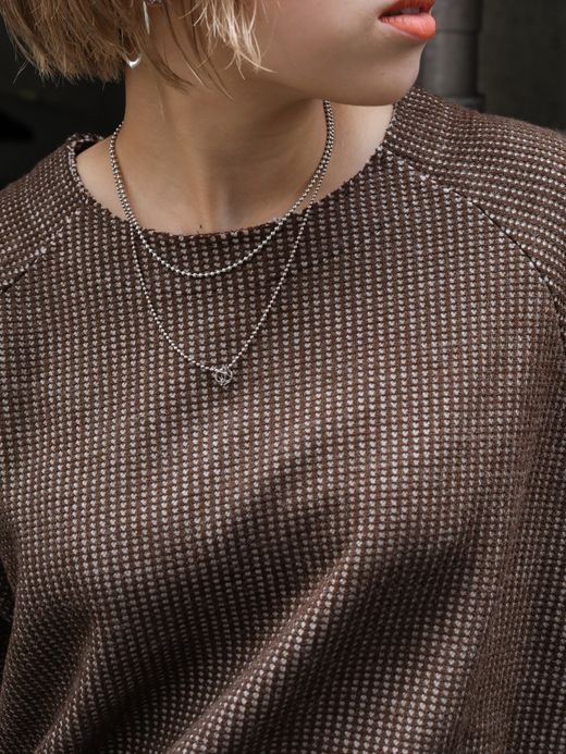 VOO CREW KNITSAW / Coffee