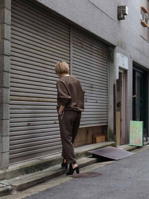 VOO CREW KNITSAW / Coffee