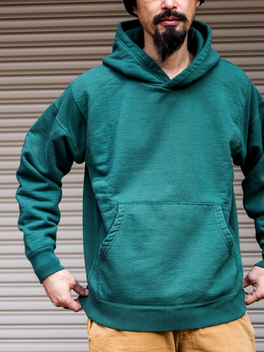 THE UNION RIB HOODIE / Green