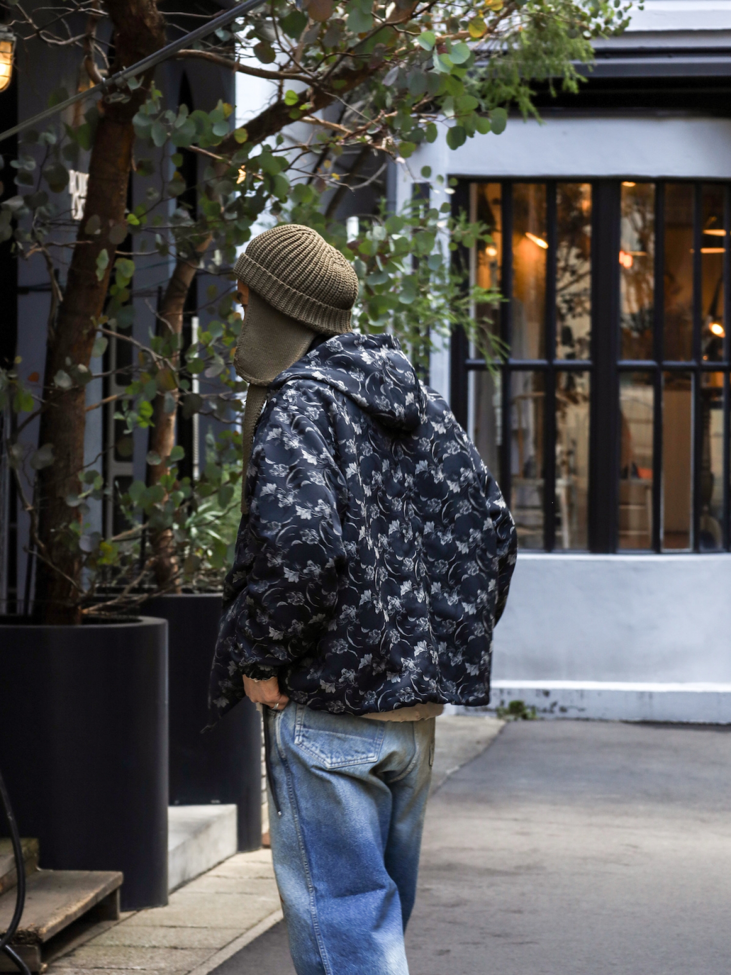 VOO GOBELIN HOODY JKT / Black | FLATBUSH（フラットブッシュ）公式