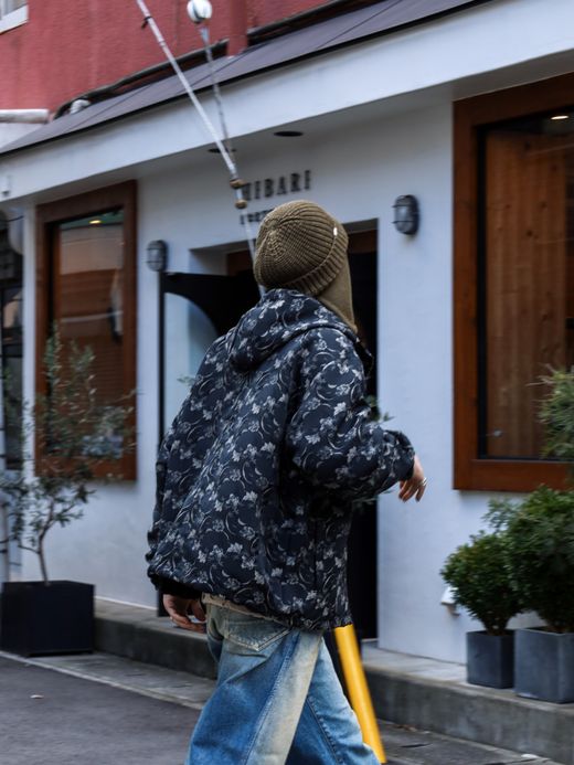 VOO GOBELIN HOODY JKT / Black