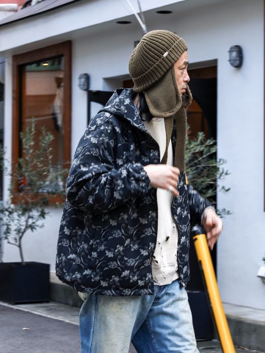 VOO GOBELIN HOODY JKT / Black