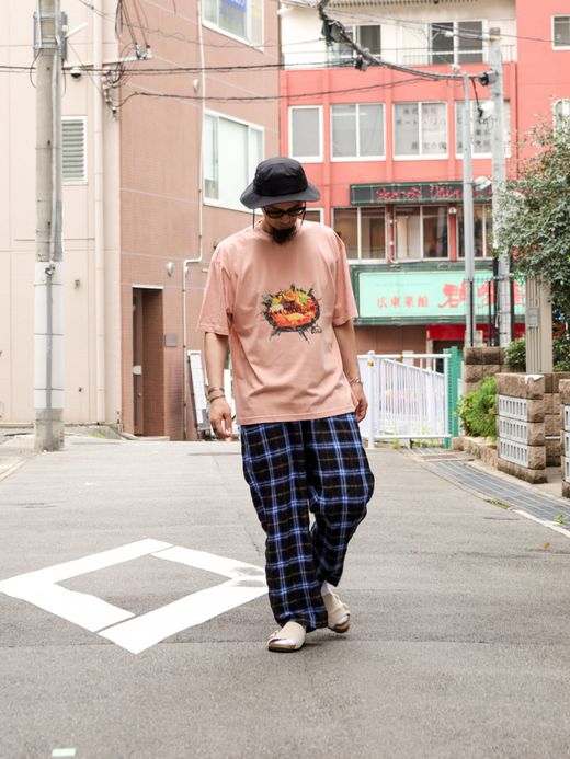 ANACHRONORM ANACHROVOOM CURRY T-S / Salmon