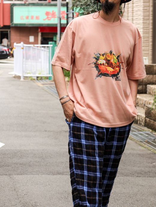 ANACHRONORM ANACHROVOOM CURRY T-S / Salmon