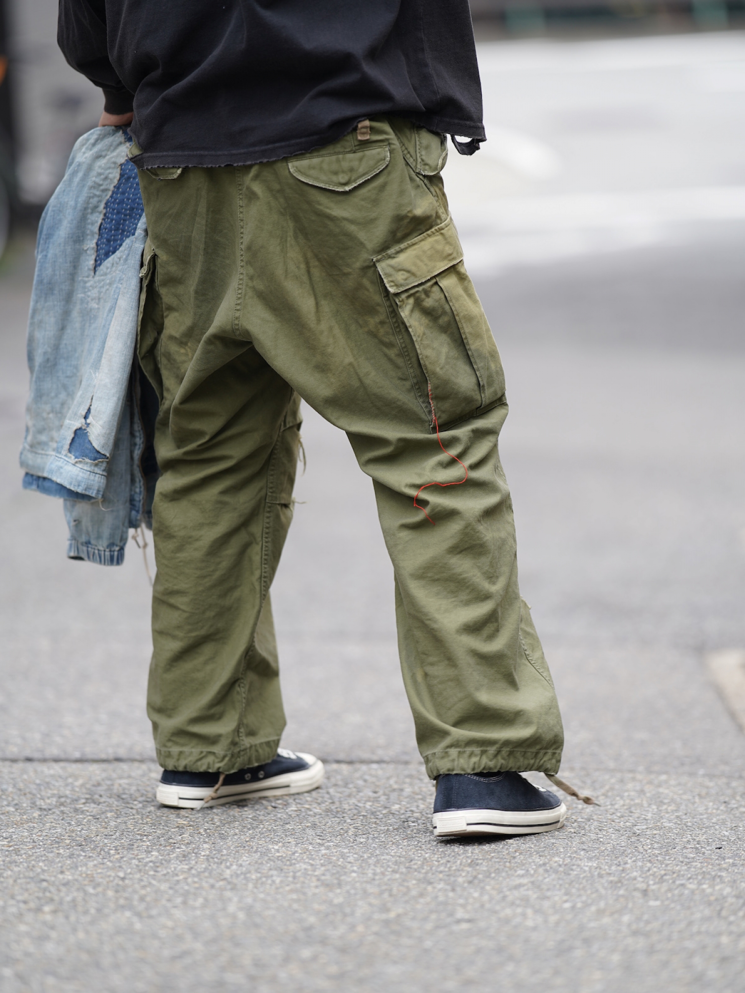 ANACHRONORM M-51 DAMAGED FIELD CARGO PANTS / Olive