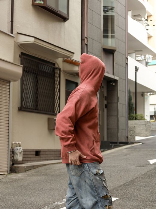 ANACHRONORM DYED 50/50 FULLZIP PARKA / Orange