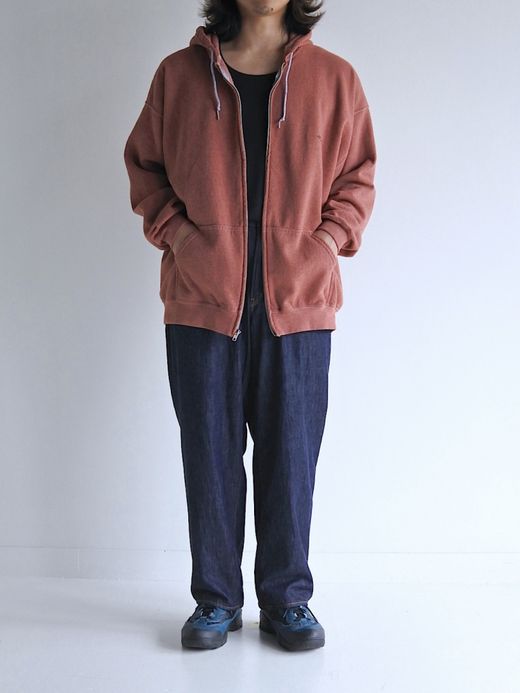 ANACHRONORM DYED 50/50 FULLZIP PARKA / Orange