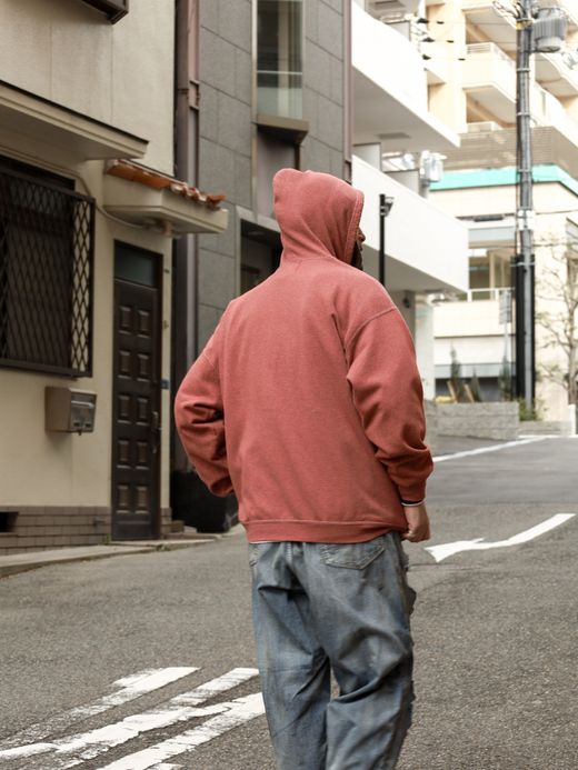 ANACHRONORM DYED 50/50 FULLZIP PARKA / Orange