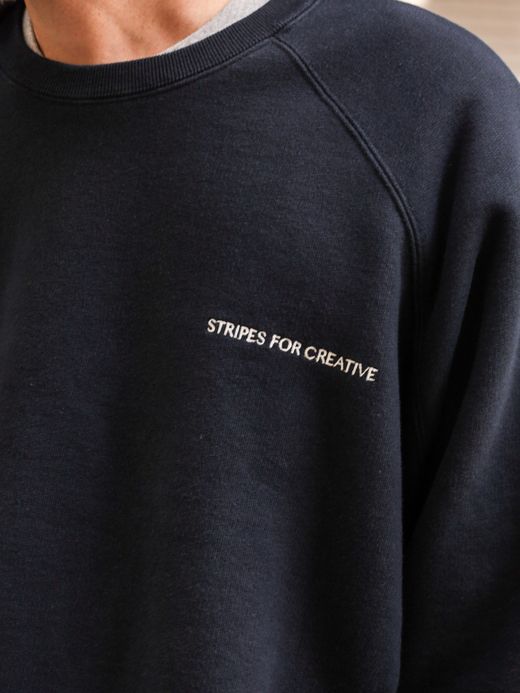S.F.C SFC RAGLAN CREW / D navy