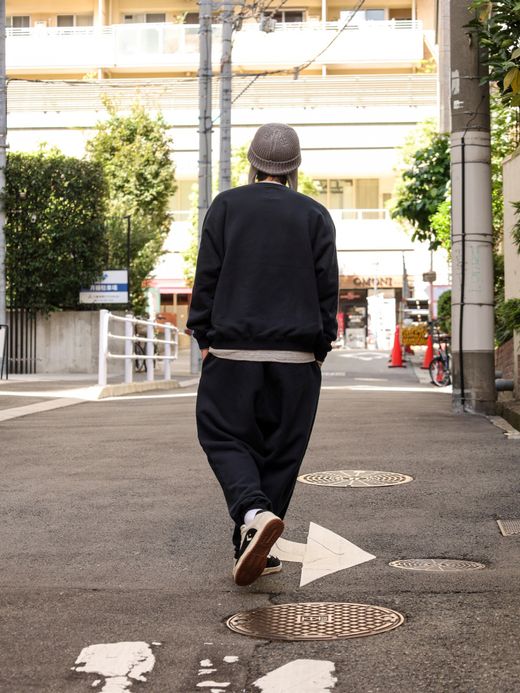 S.F.C SFC RAGLAN CREW / D navy