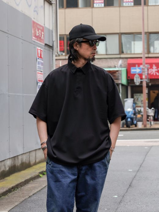 S.F.C BIG RUGGER SHIRT / Black