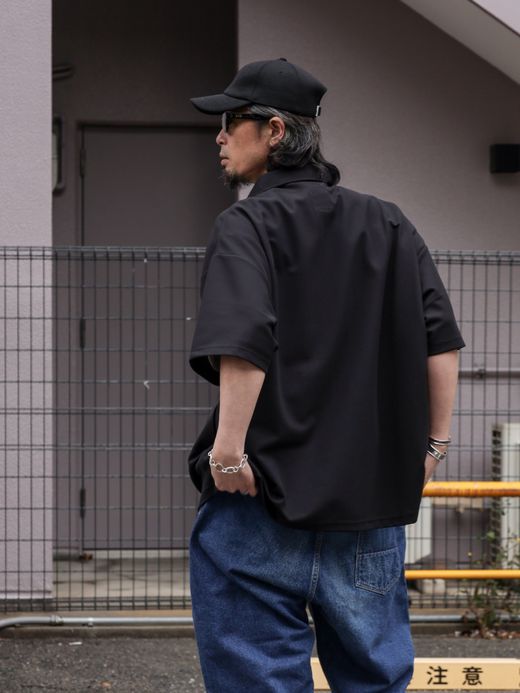 S.F.C BIG RUGGER SHIRT / Black