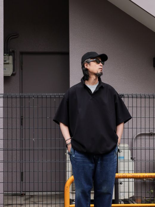 S.F.C BIG RUGGER SHIRT / Black