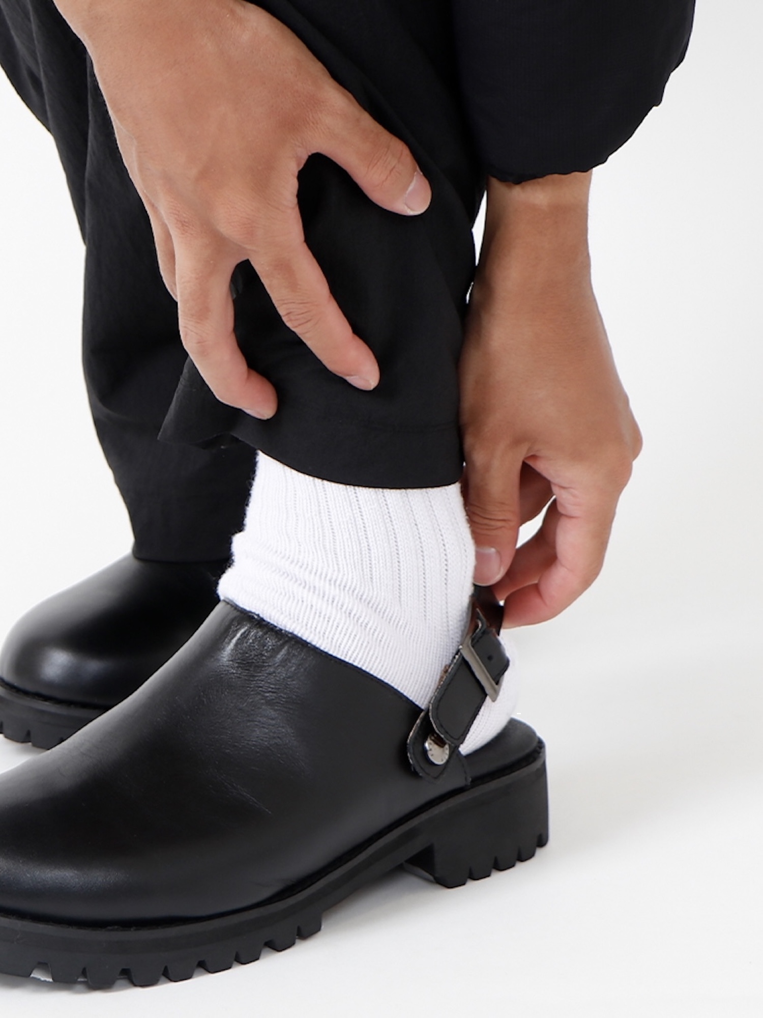 靴 molle shoes ENGINEER SANDAL molle shoes ENGINEER SANDAL / Black | FLATBUSH（フラット