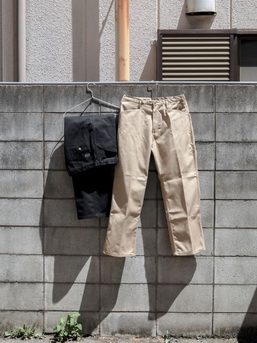 LIFT UP T/C FRISCO PANTS / Black