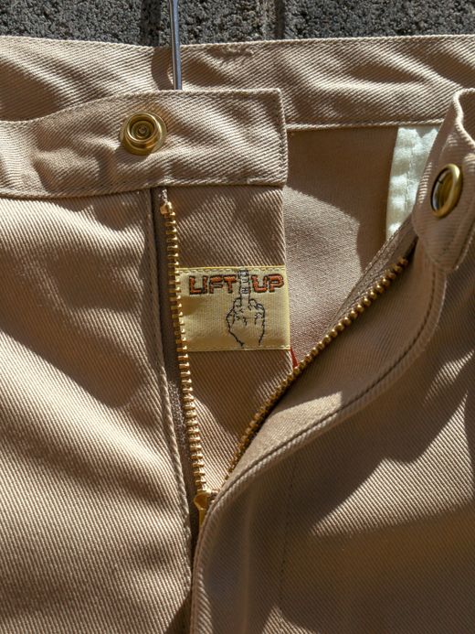 LIFT UP T/C FRISCO PANTS / Black