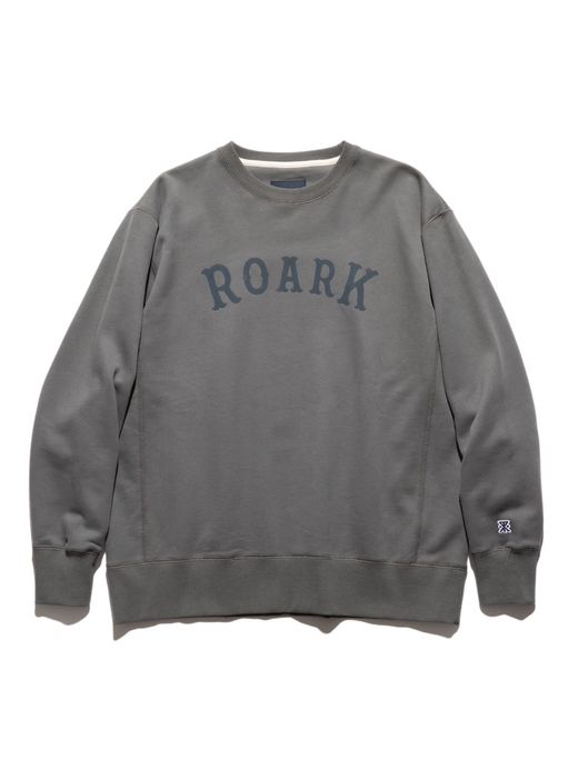 ROARK REVIVAL “MEDIEVAL LOGO” CREW SWEAT / Grey