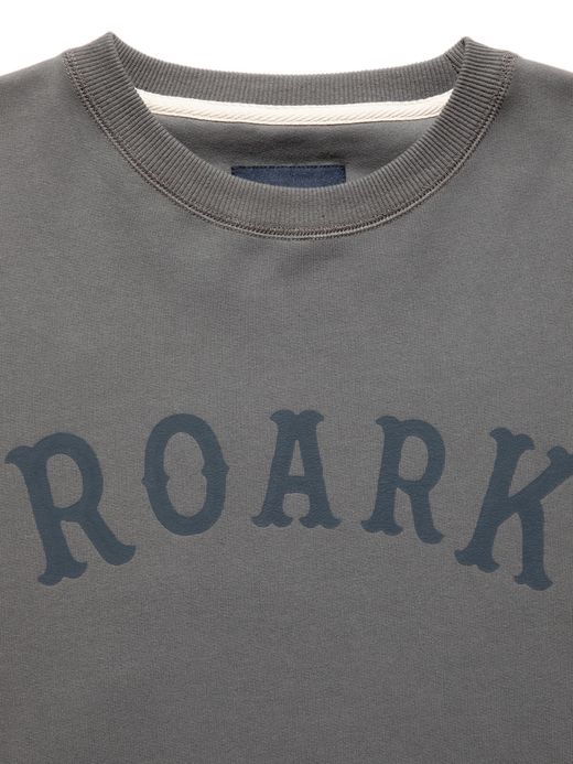 ROARK REVIVAL “MEDIEVAL LOGO” CREW SWEAT / Grey