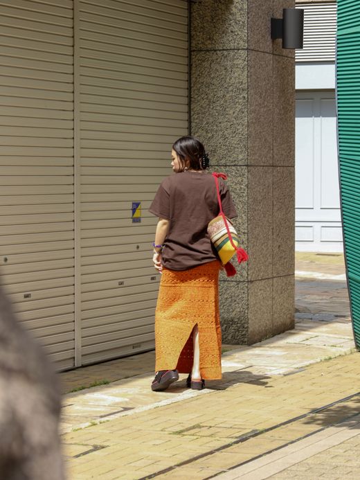 AMBERGLEAM HANDMADE CROCHET SKIRT / 3colors