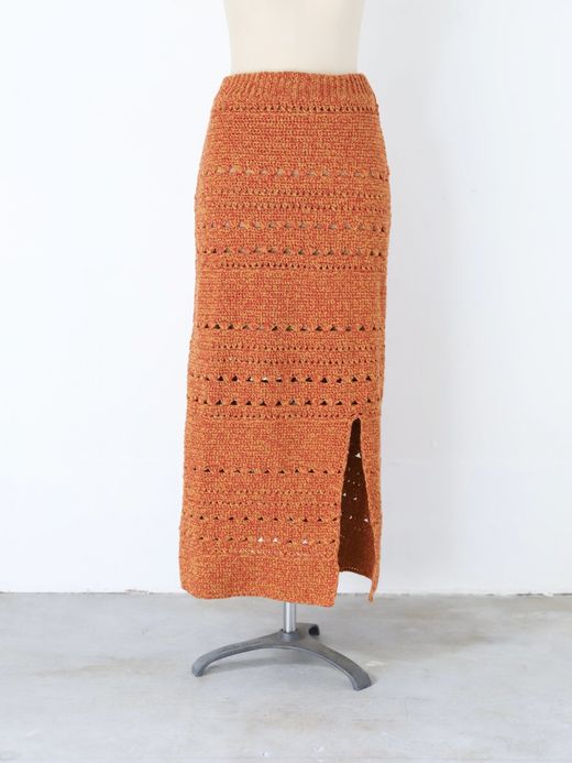 AMBERGLEAM HANDMADE CROCHET SKIRT / 3colors