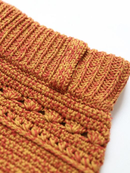 AMBERGLEAM HANDMADE CROCHET SKIRT / 3colors