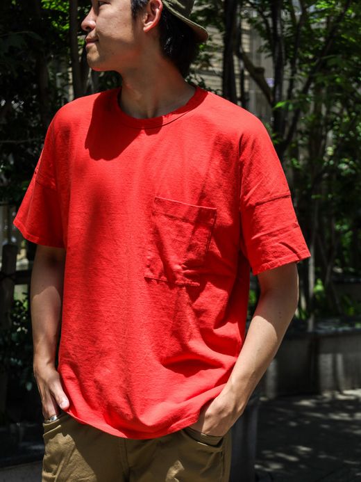 remilla ハングポケットTee / オレンジ