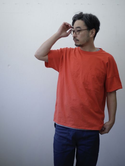 remilla ハングポケットTee / オレンジ