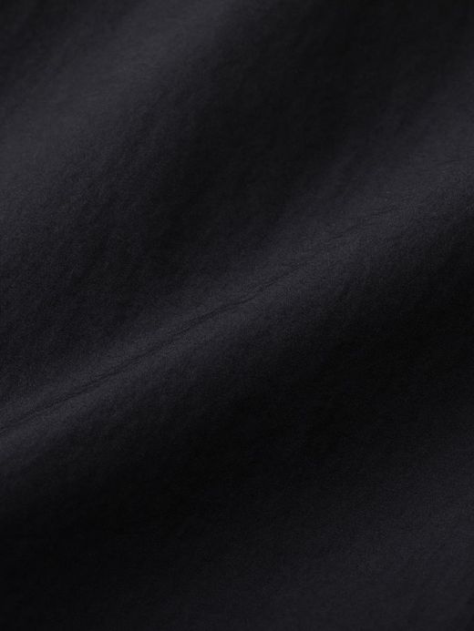 S.F.C WIDE TWO TUCK PANTS(NYLON) / Black