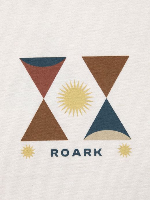 ROARK REVIVAL "HEART STUDIOS" FINE TECH DRY TEE / White