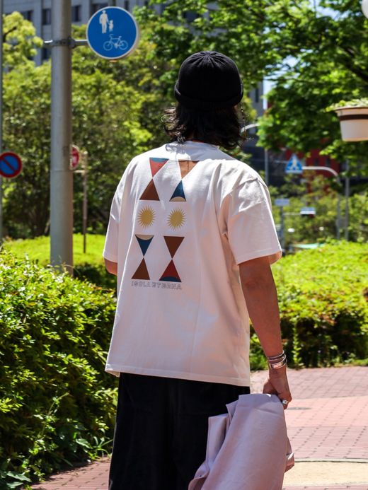 ROARK REVIVAL "HEART STUDIOS" FINE TECH DRY TEE / White
