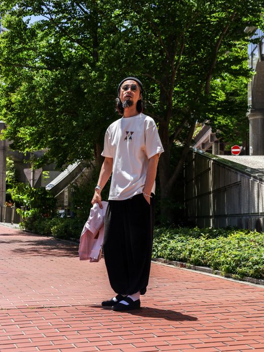 ROARK REVIVAL "HEART STUDIOS" FINE TECH DRY TEE / White