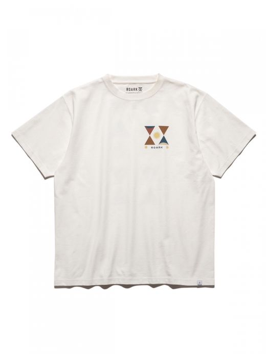 ROARK REVIVAL "HEART STUDIOS" FINE TECH DRY TEE / White