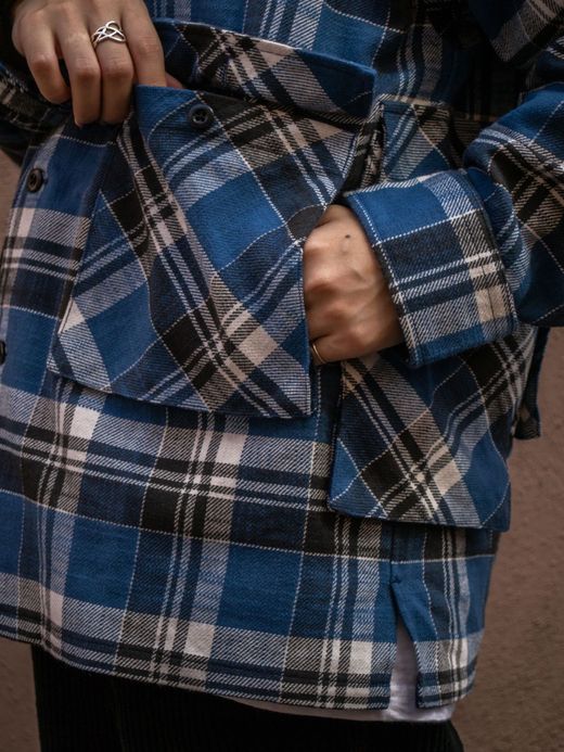 TENBOX DRAG DEALER SHIRT / Blue