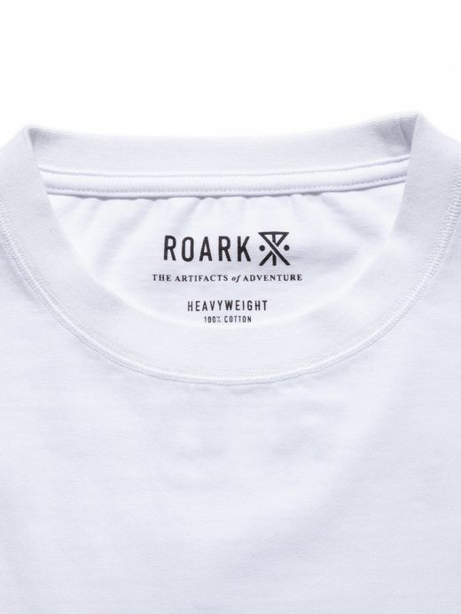 ROARK REVIVAL "WAYWARD YOUTH" 9.3oz H/W TEE / White