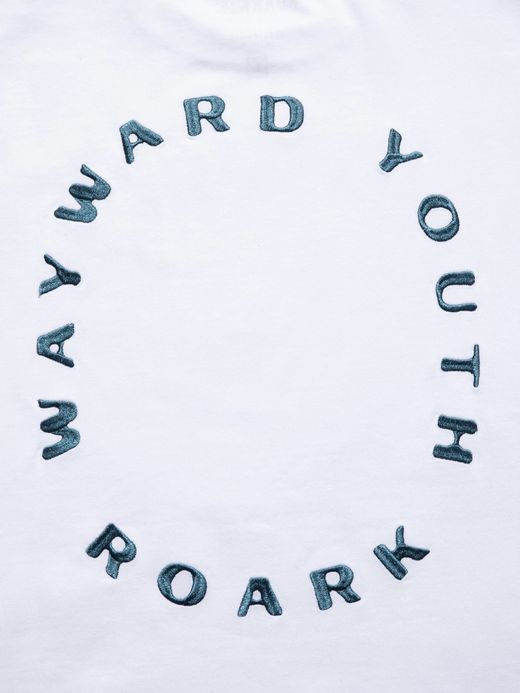 ROARK REVIVAL "WAYWARD YOUTH" 9.3oz H/W TEE / White