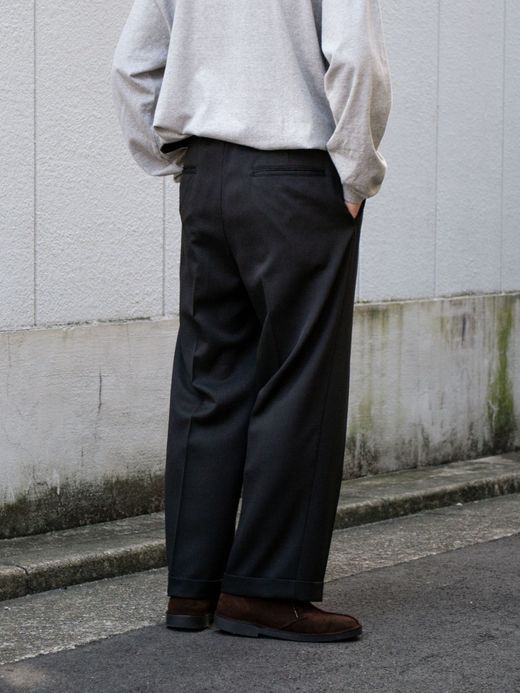 VOO VOOMAL TROUSER / Black