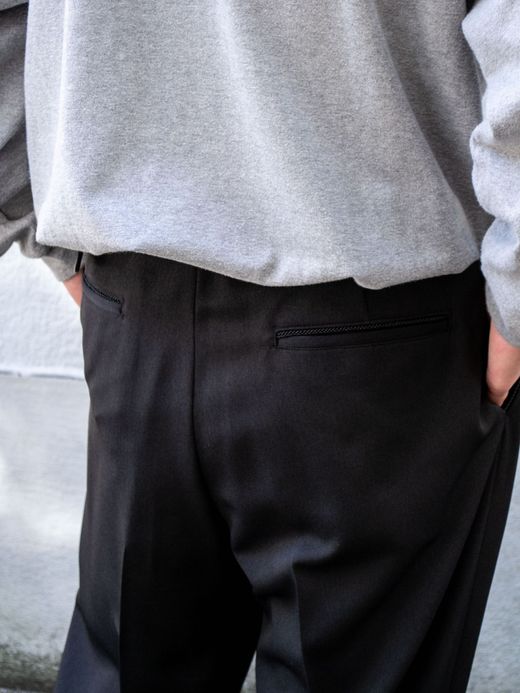 VOO VOOMAL TROUSER / Black
