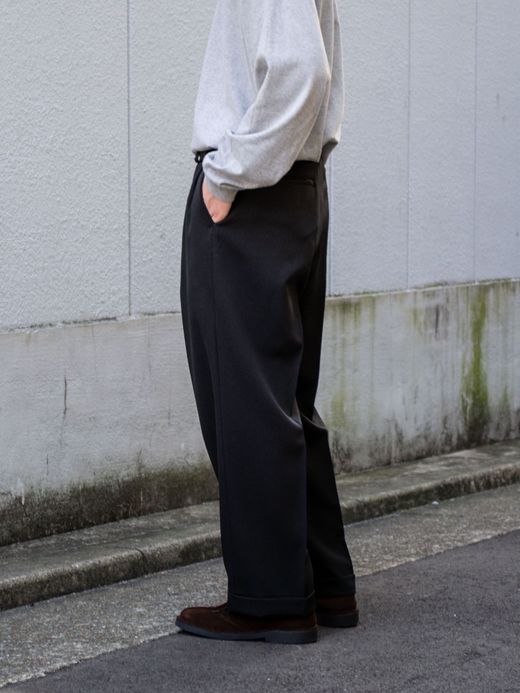 VOO VOOMAL TROUSER / Black