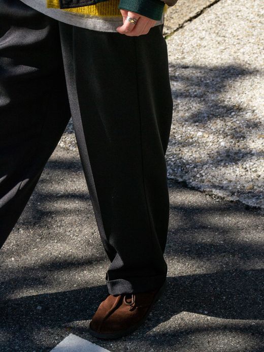 VOO VOOMAL TROUSER / Black