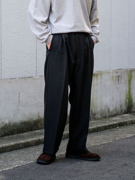 VOO VOOMAL TROUSER / Black