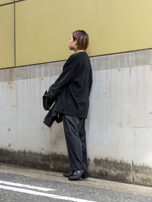 VOO VOOMAL TROUSER / Black