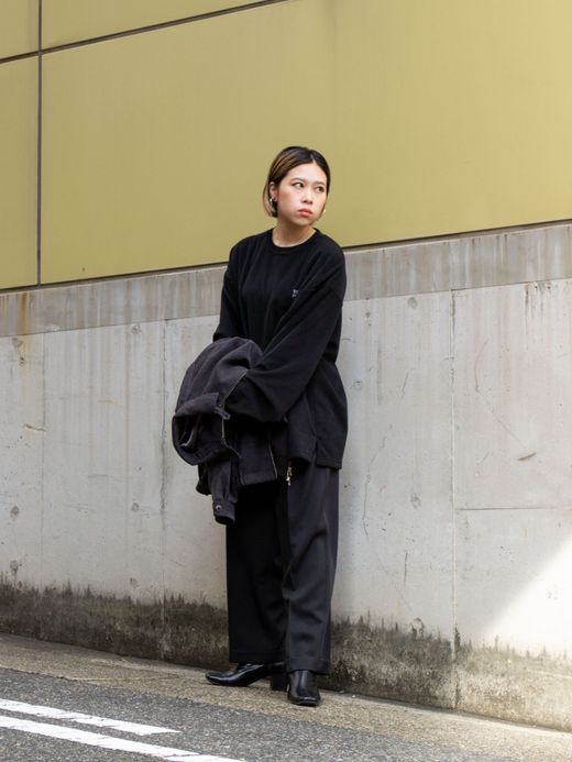 VOO VOOMAL TROUSER / Black