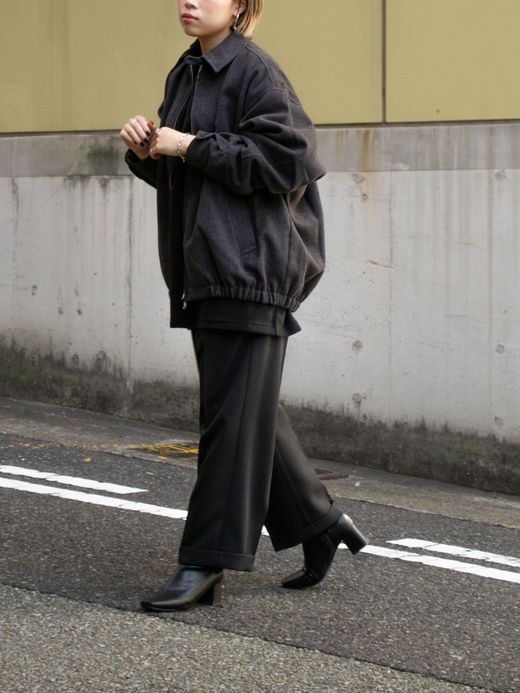 VOO VOOMAL TROUSER / Black