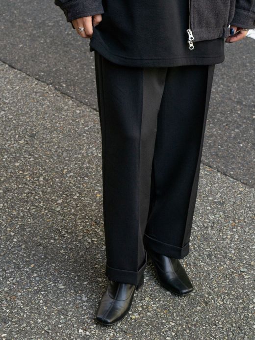 VOO VOOMAL TROUSER / Black