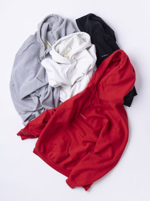 ANACHRONORM EMBROIDED 50/50 HOODED PARKER / Red