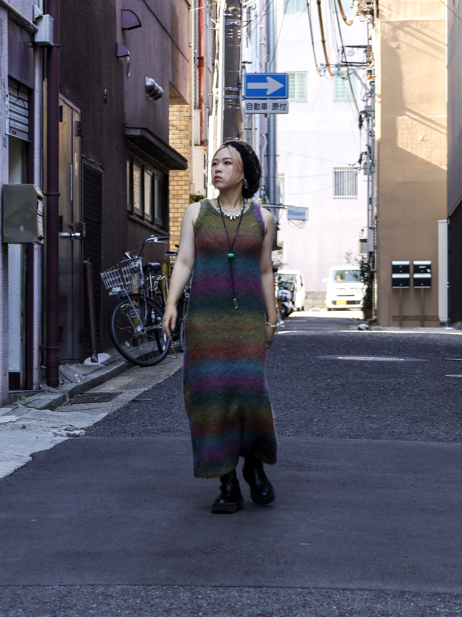 AMBERGLEAM SOFT LIGHT KNIT DRESS / 3colors | FLATBUSH（フラット