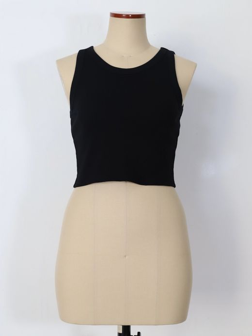 AMBERGLEAM STRETCH RIB BRA TANKTOP / 3colors