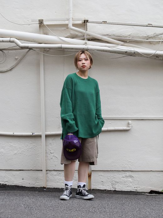 S.F.C WAFFLE CREW / Glass green