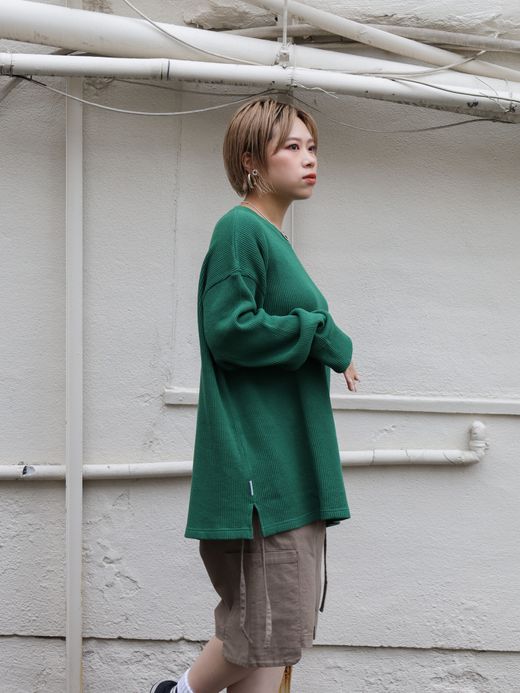 S.F.C WAFFLE CREW / Glass green